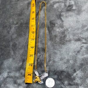Eagle pendant necklace